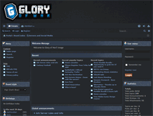 Tablet Screenshot of gloryofwar.com